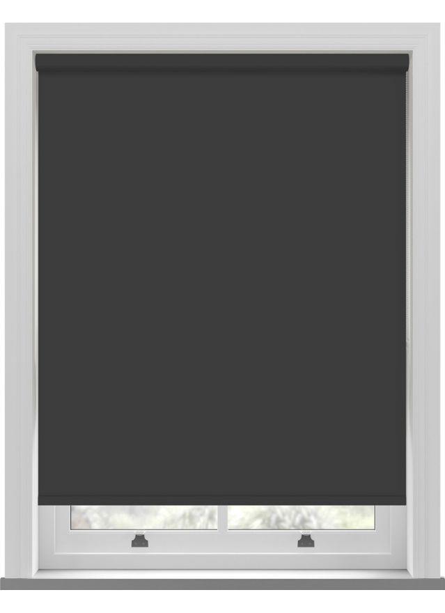 Bella Blackout Black Twist Roller Blind