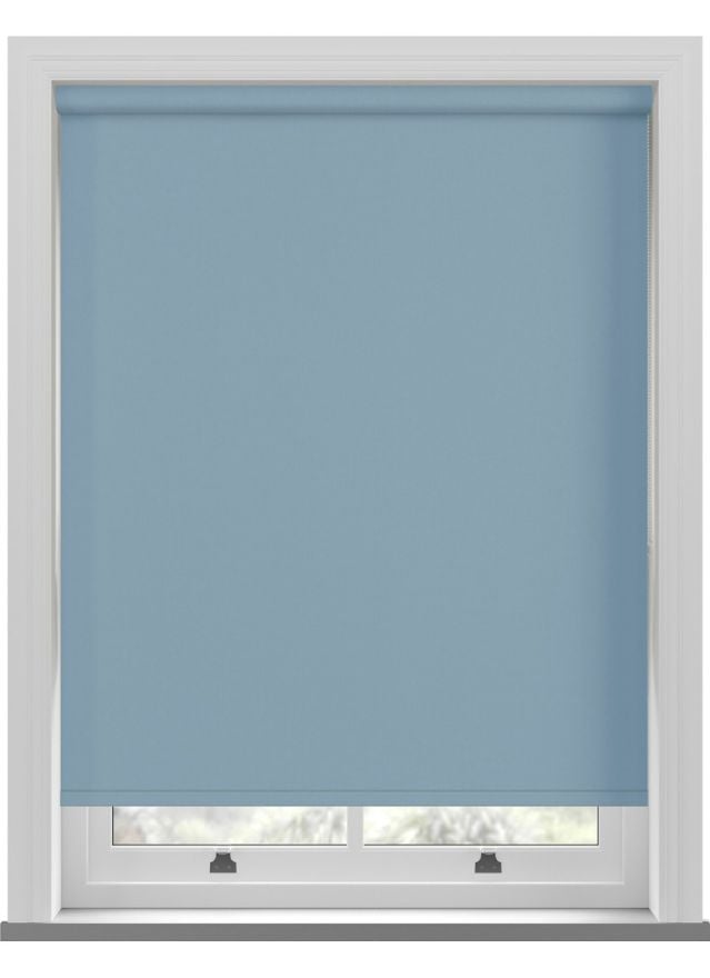 Bella Blackout Brittany Blue Twist Roller Blind