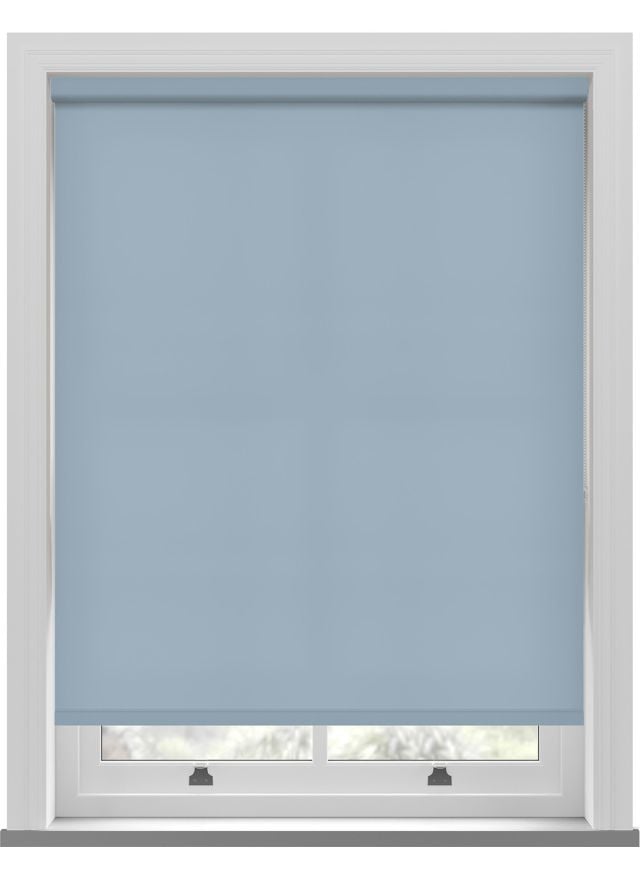 Splash Brittany Blue Twist Roller Blind