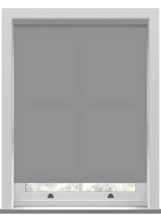 Splash Mid Grey Twist Roller Blind