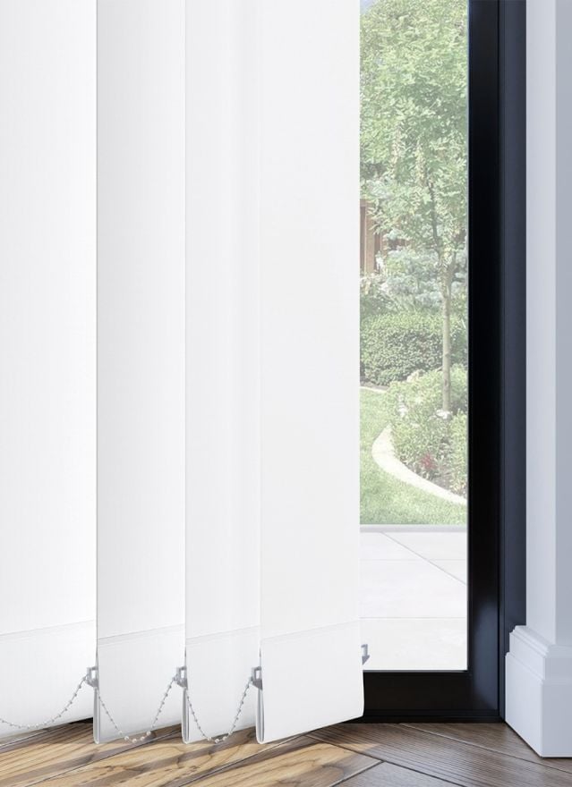 Mia White Replacement Vertical Slats