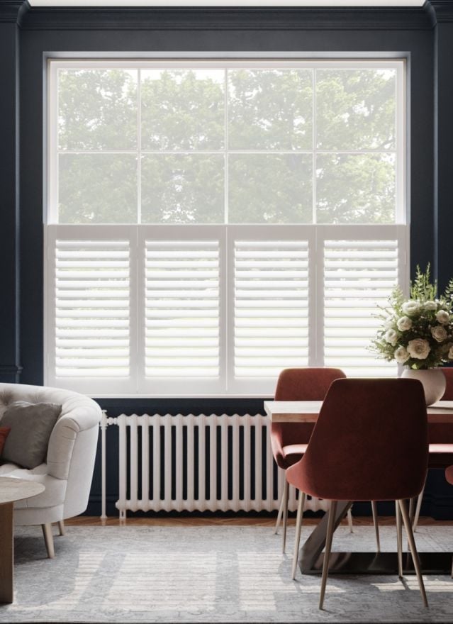 Snow White Café Style Shutter