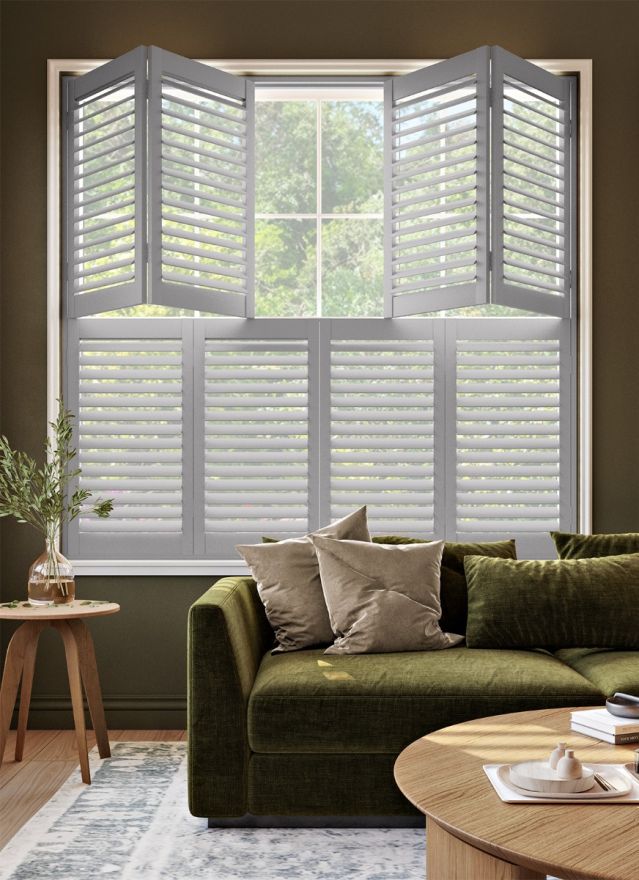 Signal Grey Tier on Tier Shutter