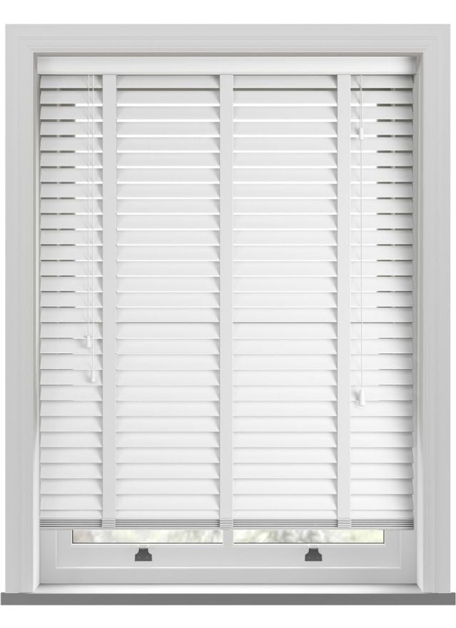 Real Wood Taped Bright White