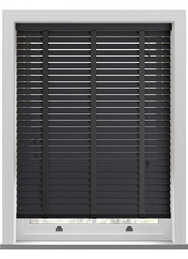 Real Wood Taped Black