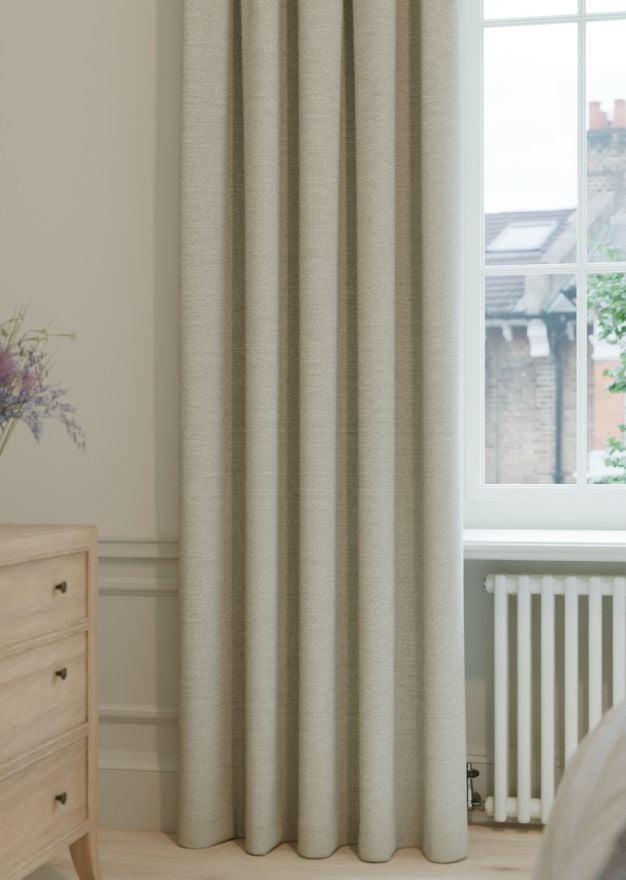 Dove Bouclé Curtain