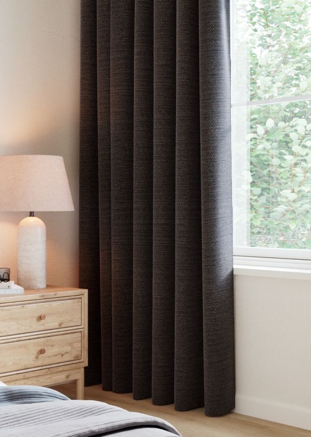 Flint Bouclé Curtain