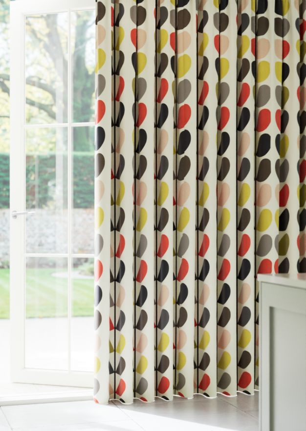 Orla Kiely Multi Stem Tomato Curtain