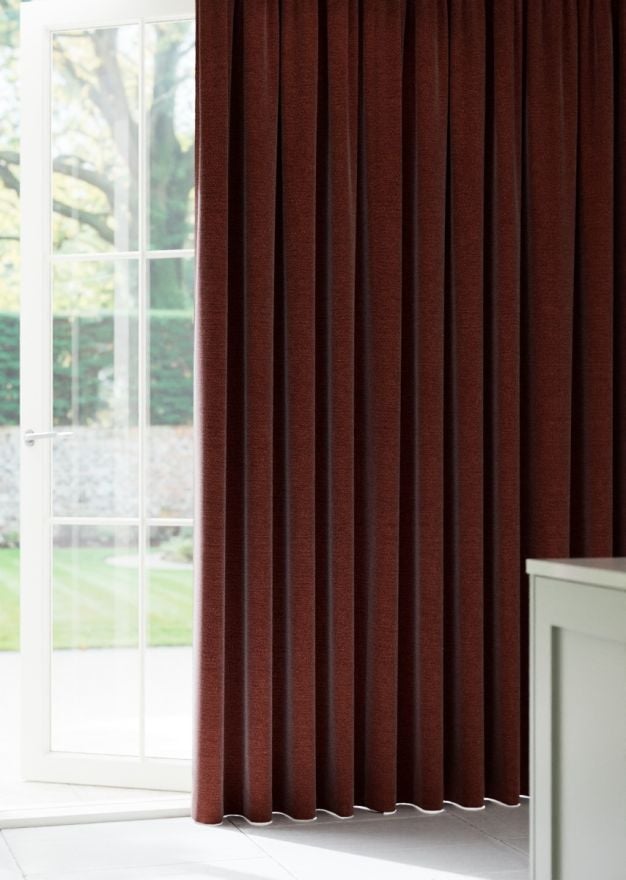 Paprika Bouclé Curtain