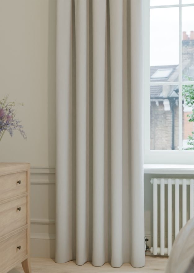 Silverstone Faux Silk Curtain