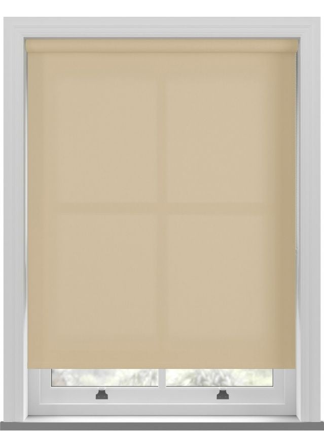 Unicolour Cream Twist Roller Blind