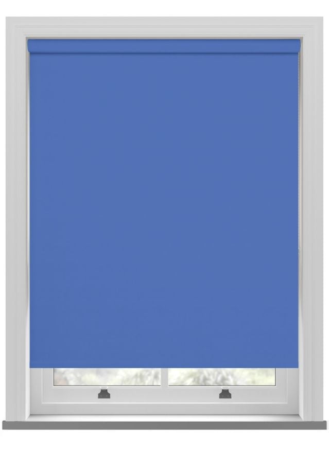 Unilux PVC Blackout Surf Blue Twist Roller Blind