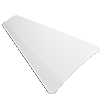 Gloss White StickFitLite Aluminium Blind