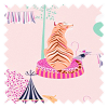 Sara Miller Circus Pink Roller Blind