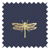 Sara Miller Dragonfly Navy Roller Blind