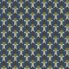 Orla Kiely Florida Navy Whale Roman Blinds