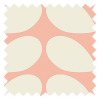 Orla Kiely Jumbo Solid Stem Pink Roman Blinds