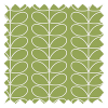 Orla Kiely Linear Stem Chalky Green Pencil Pleat Curtain