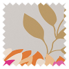 Sara Miller Peony Border Pale Grey Roller Blind
