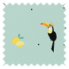 Sara Miller Toucans Aqua Roller Blind
