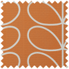 Orla Kiely Linear Stem Persimmon Curtain