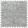 Silver Bouquet Embroidered Curtain