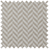 Soft Beige Woven Chevron Curtain