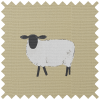 Sophie Allport Sheep Ochre Curtain