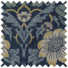 William Morris At Home Strawberry Thief Woad Curtain