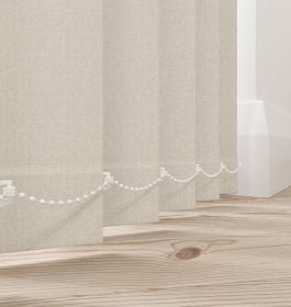 Porto Pebble Grey Vertical Blinds