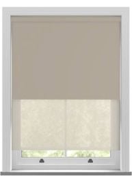 Como Balance and Nico Beige Double roller Blind