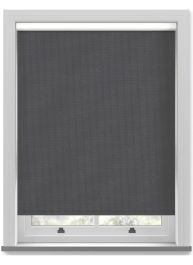Marlow Blackout Graphite Twist Roller Blind