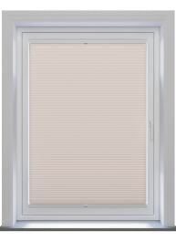 Pleated Beige Stick Fit