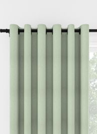 Laura Ashley Easton Sage Eyelet Curtain