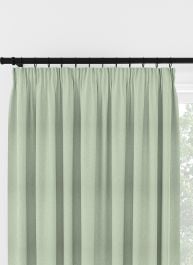 Laura Ashley Easton Sage Pencil Pleat Curtain