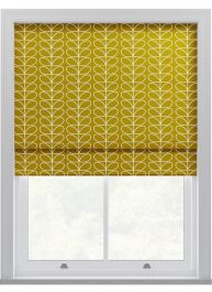 Orla Kiely Linear Stem Seagrass Roman Blinds