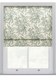 Laura Ashley Picardie Sage Roman Blind
