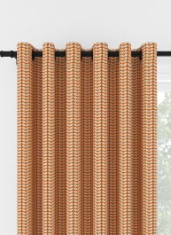 Orla Kiely Tiny Stem Tomato Eyelet Curtain