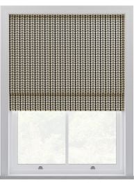 Orla Kiely Tiny Stem Whale Roman Blinds