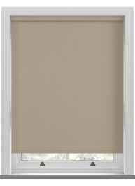 Bella Blackout Natural Hessian Twist Roller Blind