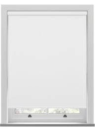 Ava Blackout White Twist Roller Blind