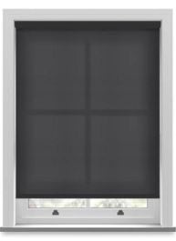 Splash Black Twist Roller Blind