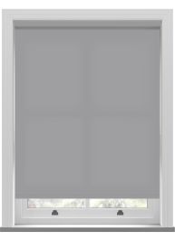 Splash Pewter Grey Twist Roller Blind