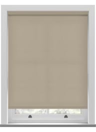 Splash Natural Hessian Twist Roller Blind