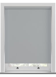 Unishade Blackout Ash Grey Twist Roller Blind