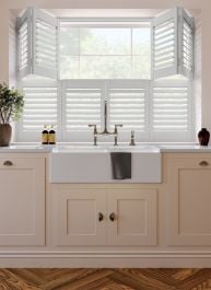 Traffic White Tier on Tier Shutter