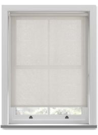 Voile Light Grey Twist Roller Blind