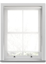 Sophia Voile Soft White Twist Roller Blind