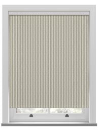Emily Bond Oscar Stripe Sage Roller Blind