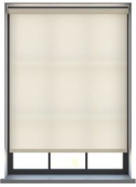 Umbra Blackout Ivory Cream Twist Roller Blind